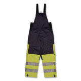 ergodyne® N-Ferno 6479 Hi-Vis Freezer Bib Overalls, Medium, Lime (EGO41283) Each