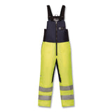 ergodyne® N-Ferno 6479 Hi-Vis Freezer Bib Overalls, X-Large, Lime (EGO41285) Each