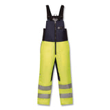 ergodyne® N-Ferno 6479 Hi-Vis Freezer Bib Overalls, 2X-Large, Lime (EGO41286) Each