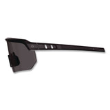 ergodyne® Skullerz AEGIR Color Enhancing Anti-Scratch and Enhanced Anti-Fog Safety Glasses, Matte Black Frame, High Contrast Smoke Lens (EGO55221) Each