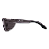 ergodyne® Skullerz SIXTEN Anti-Scratch/Enhanced Anti-Fog Safety Glasses with Side Shields, Translucent Smoke Polycarbonate Frame/Lens (EGO58211) Each