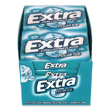 Wrigley's® Extra Polar Ice Sugar-Free Gum, Polar Ice, 15 Sticks/Pack, 10 Packs/Carton (GRR22002641) Case of 10