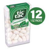 Tic Tac® Freshmints, Peppermint, 1 oz Pack, 12 Packs/Carton (GRR22002648) Case of 12