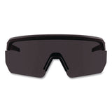 ergodyne® Skullerz AEGIR Color Enhancing Anti-Scratch and Enhanced Anti-Fog Safety Glasses, Matte Black Frame, High Contrast Smoke Lens (EGO55221) Each
