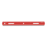 Westcott® Plastic Ruler, Standard/Metric, 12" Long, Randomly Assorted Colors (ACM10526) Each