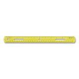Westcott® Plastic Ruler, Standard/Metric, 12" Long, Randomly Assorted Colors (ACM10526) Each