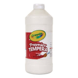 Crayola® Premier Tempera Paint, White, 32 oz Bottle (CYO541232053) Each