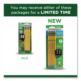 Dixon® Ticonderoga My First Wooden Pencil, HB (#2), Black Lead, Yellow Barrel, 4/Pack (DIX33309) Pack of 4
