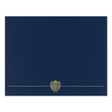 Great Papers!® Classic Crest Certificate Covers, 9.38 x 12, Navy, 4/Pack (GRP903115) Pack of 4