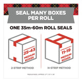 Scotch® 3350 General Purpose Packaging Tape, 3" Core, 1.88" x 54.6 yds, Clear, 3 Rolls/Pack (MMM70005057636) Pack of 3