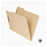 Pendaflex® Top Tab Fastener Folder, 1/3-Cut Tab: Assorted, Expands 2", 2 Fasteners, Legal Size, Manila, 5/Box (PFX29537R) Box of 5