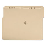 Pendaflex® Top Tab Fastener Folder, 1/3-Cut Tab: Assorted, Expands 2", 2 Fasteners, Legal Size, Manila, 5/Box (PFX29537R) Box of 5