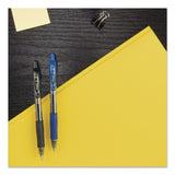 Pilot® G2 Premium Gel Pen, Retractable, Fine 0.7 mm, Blue Ink, Smoke/Blue Barrel, 4/Pack (PIL31058) Pack of 4