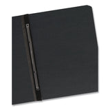 Smead Prong Fastener Pressboard Report Cover, Two-Piece Prong Fastener, 3" Capacity, 8.5 x 11, Black/Black, 25/Box (SMD2750883) Box of 25