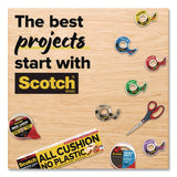 Scotch® 3850 Heavy-Duty Packaging Tape, 3" Core, 1.88" x 38.2 yds, Clear, 3 Rolls/Pack (MMM70005070530) Pack of 3