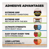 Scotch® 3850 Heavy-Duty Packaging Tape, 3" Core, 1.88" x 38.2 yds, Clear, 3 Rolls/Pack (MMM70005070530) Pack of 3