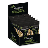Paramount Farms® Wonderful Pistachios In Shell Roasted and Salted, 1.5 oz Bag, 12 Bags/Box (PAM70217) Box of 12