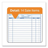 Adams® General Purpose Forms, Two-Part Carbonless, 8.5 x 5.67, 100 Forms Total/Pack (ABFNC2581) Pack of 100