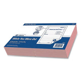 Adams® While You Were Out Memo Pad, One-Part (No Copies), 4.25 x 5.5, 50 Forms/Pad, 24 Pads/Pack (ABF9711) Pack of 24