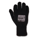ergodyne® ProFlex 7402 Thermal Knit Cooler Gloves, 10" Long, Small (7), Black (EGO10612) 1 Pair