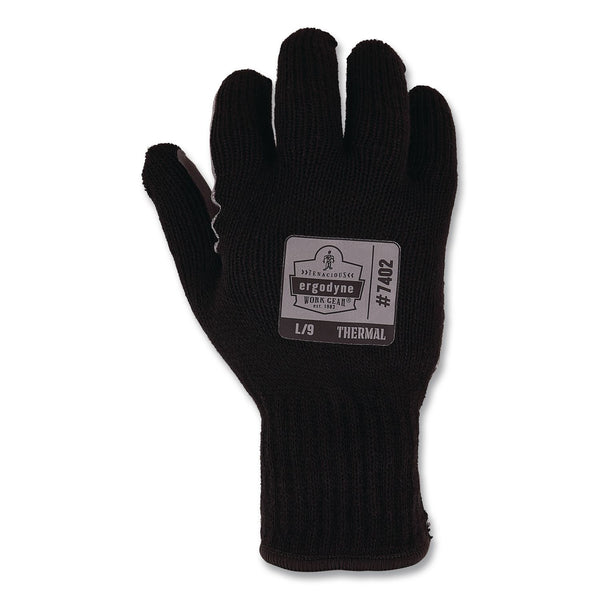 ergodyne® ProFlex 7402 Thermal Knit Cooler Gloves, 11" Long, X-Large (10), Black, Pair (EGO10615) 1 Pair