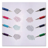 Pentel® R.S.V.P. Ballpoint Pen, Stick, Fine, 0.7 mm, Assorted Ink and Barrel Colors, 5/Pack (PENBK90BP5M) Pack of 5