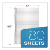 Oxford® One-Subject Notebook, Medium/College Rule, Blue Cover, (80) 9.5 x 6 Sheets (TOP65121) Each