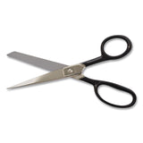 Westcott® Forged Steel Standard Scissors, 8" Long, Straight Black Handle (ACM10260) Each