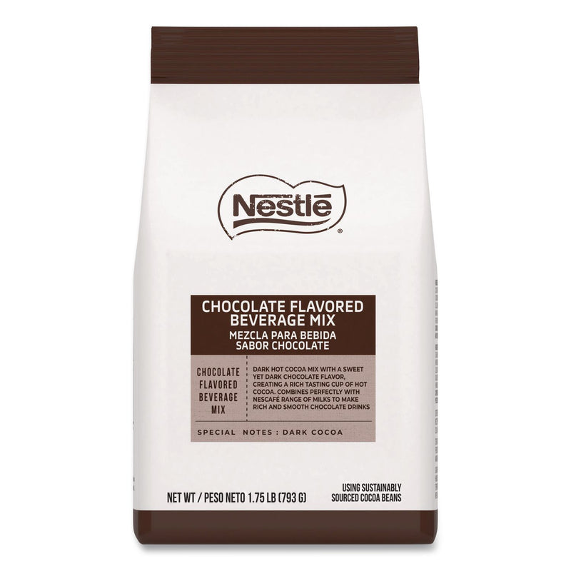 Nescafé® Premium Hot Chocolate Mix, Rich Chocolate, 1.75 lb Bag, 6/Carton (NES81794CT) Case of 6