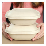 World Centric® Fiber Bowls, 32 oz, 8.3 x 8.3 x 1.8, Natural, Paper, 400/Carton (WORBQSC32LFS) Case of 400