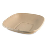 World Centric® Fiber Bowls, 32 oz, 8.3 x 8.3 x 1.8, Natural, Paper, 400/Carton (WORBQSC32LFS) Case of 400
