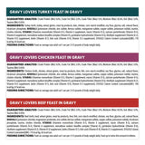 Fancy Feast® Gravy Lovers Poultry and Beef Variety Pack, Assorted Flavors, 3 oz Can, 48/Carton (GRR22002666) Case of 48