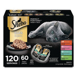 Sheba® Perfect Portions Variety Twin Packs, Assorted Flavors, 1.32 oz Can, 60/Carton (GRR22002668) Case of 60