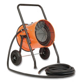 Global Industrial® Portable Salamander Heater with Adjustable Thermostat, 30,000 W, 22 x 28 x 38.5, Orange (GBE653674) Each