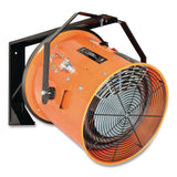 Global Industrial® Electric Salamander Heater with Adjustable Thermostat, 15,000 W, 208 V, 23.03 x 34, Orange (GBE653566) Each