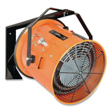Global Industrial® Electric Salamander Heater with Adjustable Thermostat, 15,000 W, 240 V, 23.03 x 34, Orange (GBE653568) Each