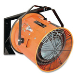 Global Industrial® Electric Salamander Heater with Adjustable Thermostat, 15,000 W, 23.03 x 20 x 24.68, Orange (GBE653569) Each