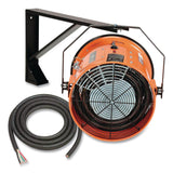 Global Industrial® Electric Salamander Heater with Adjustable Thermostat, 15,000 W, 23.03 x 20 x 24.68, Orange (GBE653569) Each