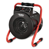 Global Industrial® Portable Electric Space Heater, 1,500 W, 11.25 x 14.75 x 17.5, Black (GBE653579) Each