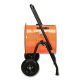 Global Industrial® Portable Salamander Heater with Adjustable Thermostat, 15,000 W, 240 V, 21.59 x 28 x 38.5, Orange (GBE653671) Each