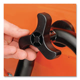 Global Industrial® Portable Salamander Heater with Adjustable Thermostat, 15,000 W, 240 V, 21.59 x 28 x 38.5, Orange (GBE653671) Each