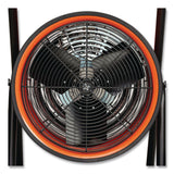 Global Industrial® Portable Salamander Heater with Adjustable Thermostat, 15,000 W, 480 V, 21.59 x 28 x 38.5, Orange (GBE653672) Each