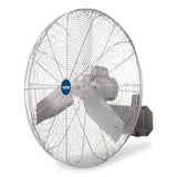 Global Industrial® Washdown Wall Mount Fan, 30", 1 Speed, Silver (GBE293019) Each