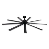 Global Industrial® Industrial Ceiling Fan, 72", 6 Speeds, 9,400 CFM, Black (GBE293047) Each