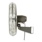Global Industrial® Oscillating Wall Mount Fan, 30", 3 Speeds, Black (GBE607051) Each