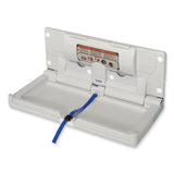 Global Industrial® Baby Changing Station, 18 x 36, Gray (GBE641430) Each