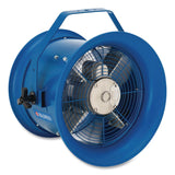 Global Industrial® High Velocity Drum Fan with Yoke Mount, 14", 1 Speed, Blue (GBE293092) Each