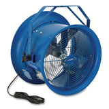 Global Industrial® High Velocity Drum Fan with Yoke Mount, 18", 1 Speed, Blue (GBE293093) Each