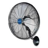 Global Industrial® Industrial Wall Mounted Oscillating Fan, 18", 3 Speeds, Black (GBE293129) Each