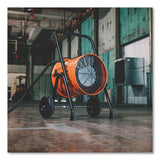 Global Industrial® Portable Salamander Heater with Adjustable Thermostat, 10,000 W, 21.59 x 28 x 38.5, Orange (GBE653558) Each